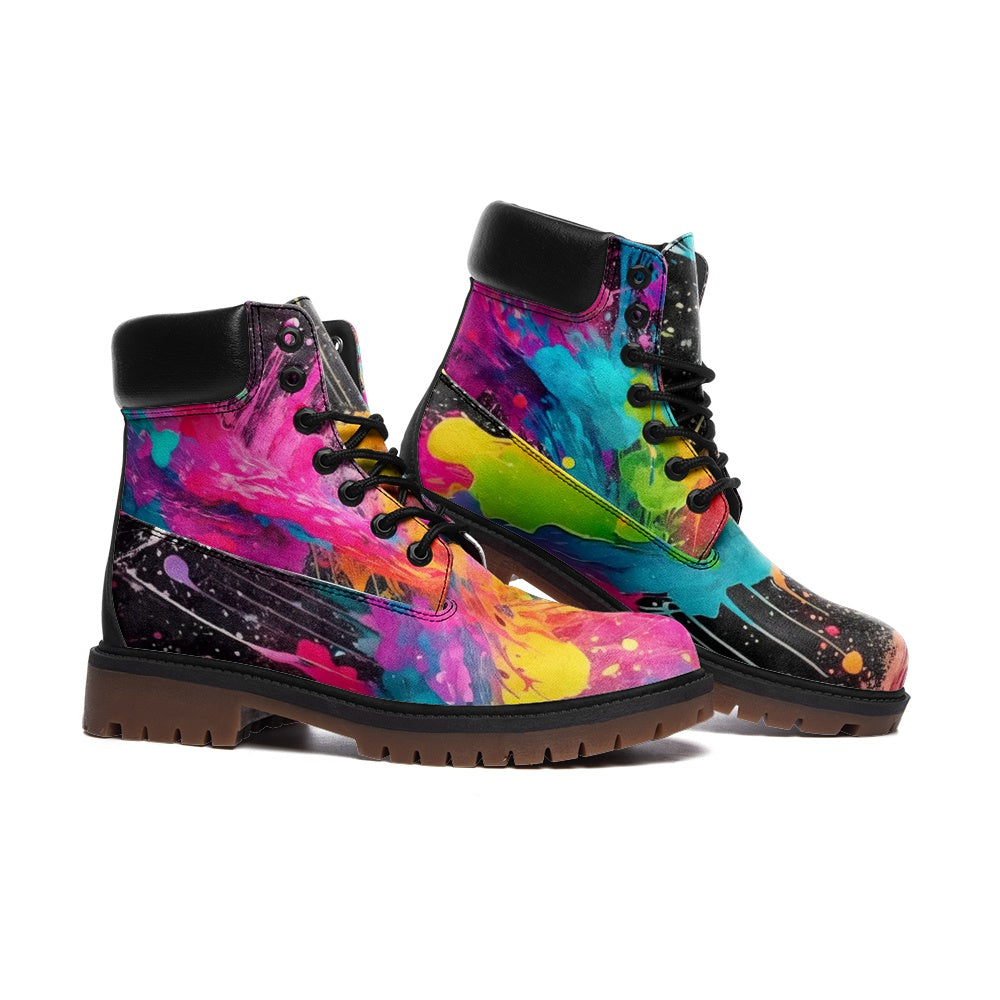 Splat Attack Casual Boots