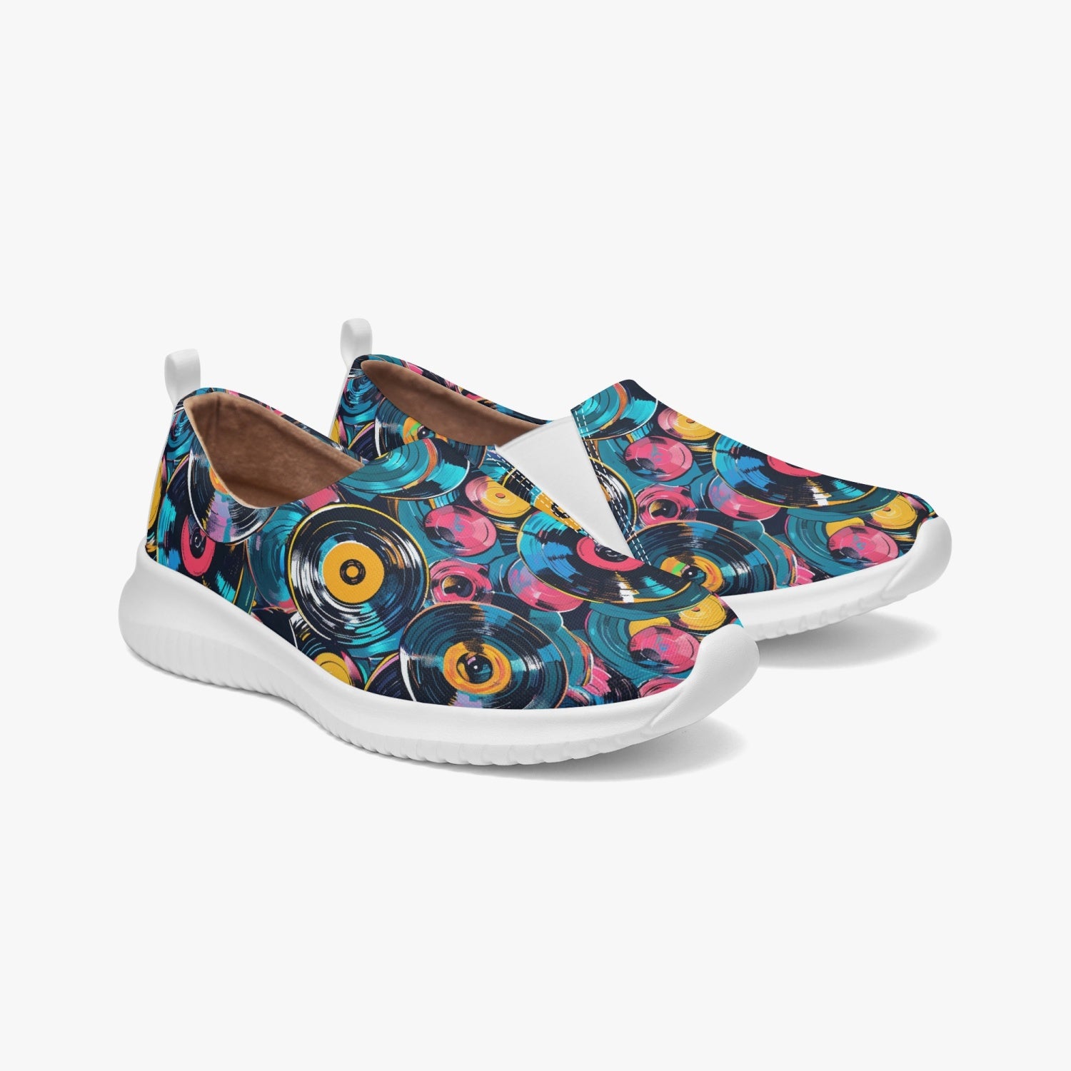 Vinyl Vibes Slip-Ons